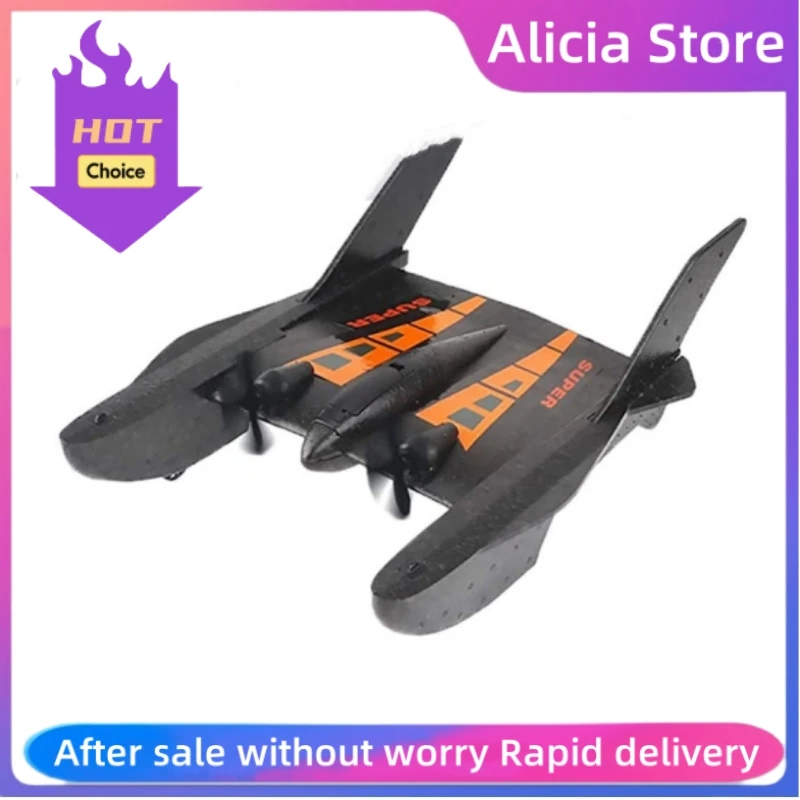 New Fx815 Rc Aircraft 2 Channel Fixed Wing Glider 2.4G Remote Control Spacecraft Model Seaplane Kid Toys Boys Toys Multiplayer