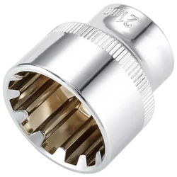 Metric 3/8 Inch Ratchet Wrench Socket Adapter Torx Bit Car Repair Tool Kit 6/7/8/9/10/11/12/13/14/15/16/17/18/19/20/21/23/24mm