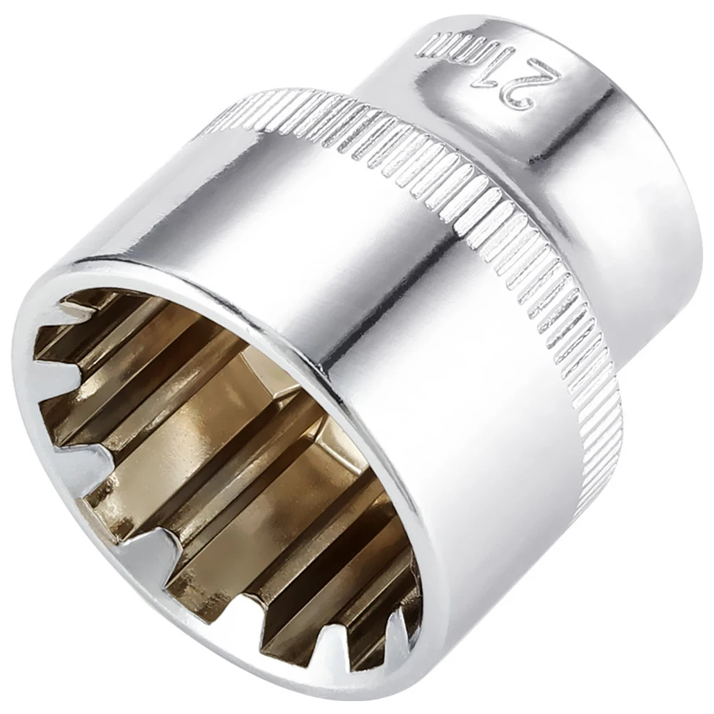 Metric 3/8 Inch Ratchet Wrench Socket Adapter Torx Bit Car Repair Tool Kit 6/7/8/9/10/11/12/13/14/15/16/17/18/19/20/21/23/24mm