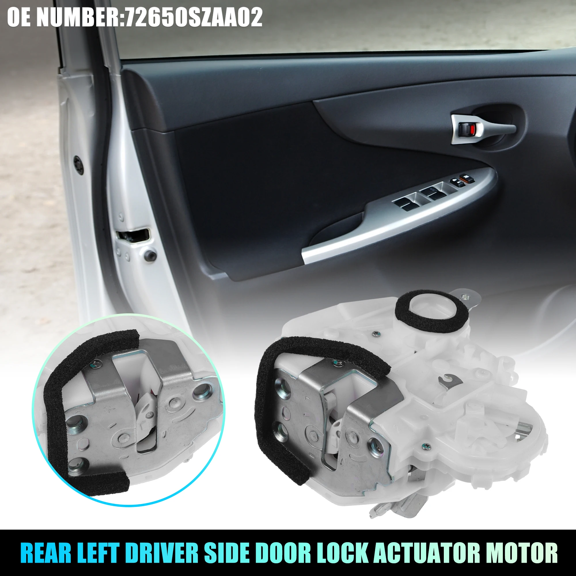 

Мотор привода замка задней левой двери Uxcell для Honda Pilot 2009-2015 No 72650Szaa02