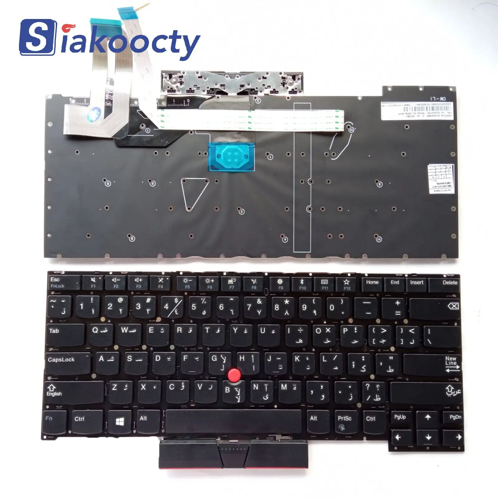 

Оптовая продажа, внутренняя Клавиатура для ноутбука Lenovo Thinkpad T490s T495s, клавиатура без подсветки AR