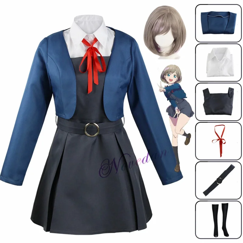 Lovelive Love live Superstar Liella Cosplay Costume Wig Anime Kanon Shibuya Tang Keke Chisato Arashi School Uniform Cosplay