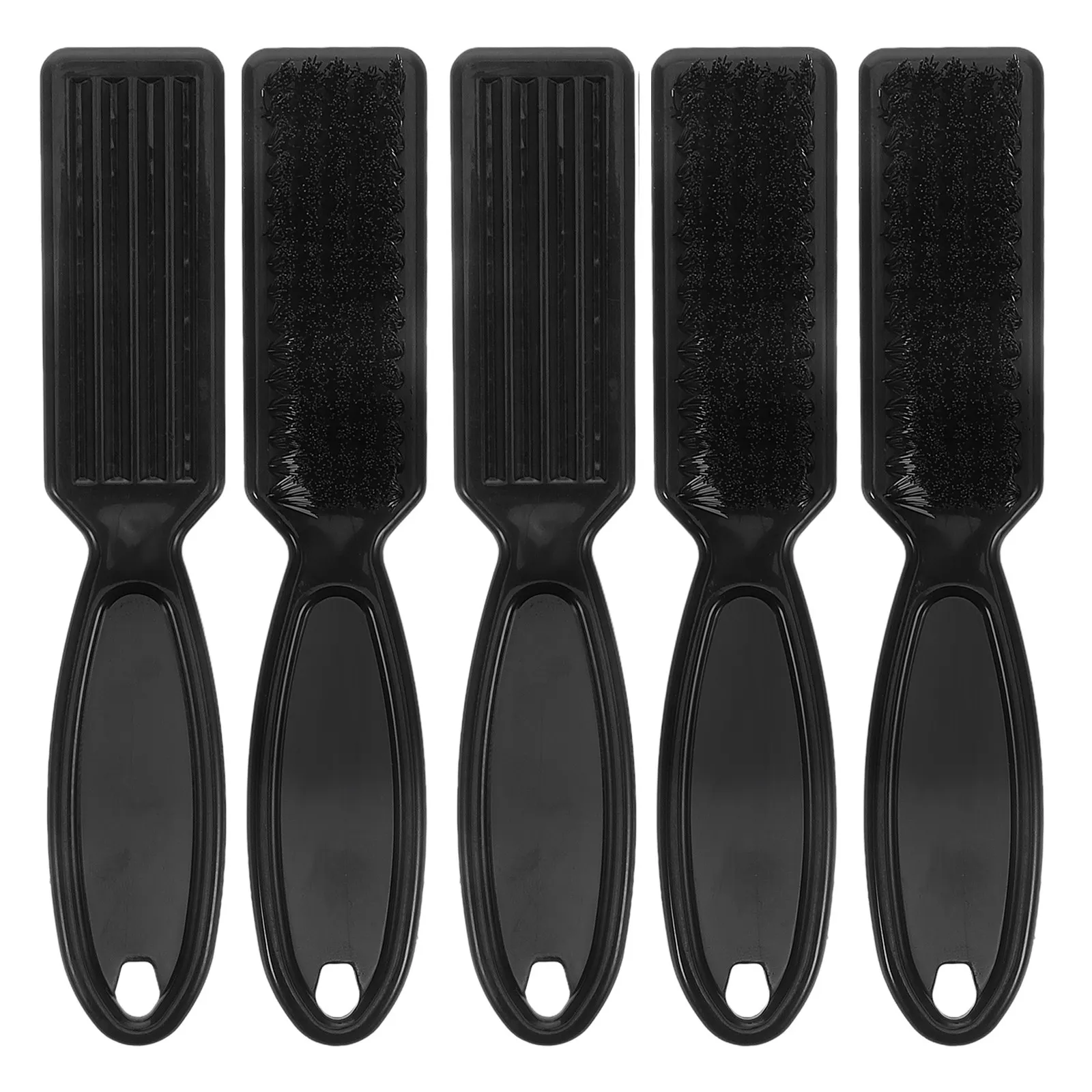 5Pcs Beard Grooming Brushes Long Handle Mustache Comb Detangling Cleaning Set Men Beard Styling Tool Travel Gift