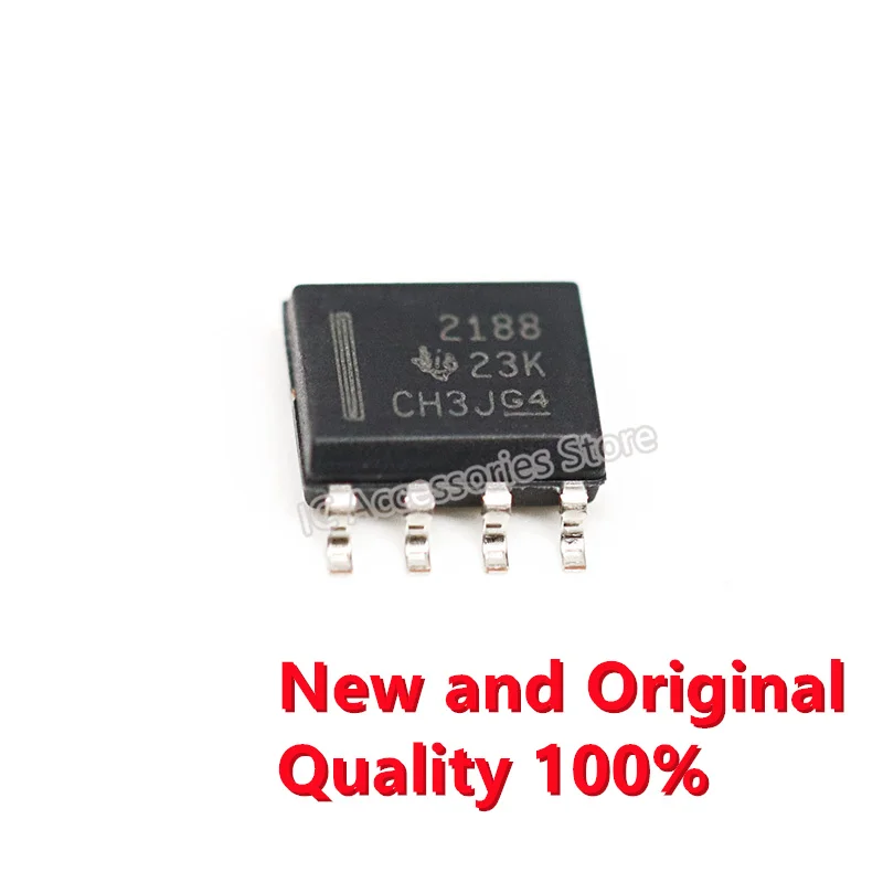 10pcs OPA2188AIDR SOIC-8 36V Zero Drift Operational Amplifier IC chip New and Original