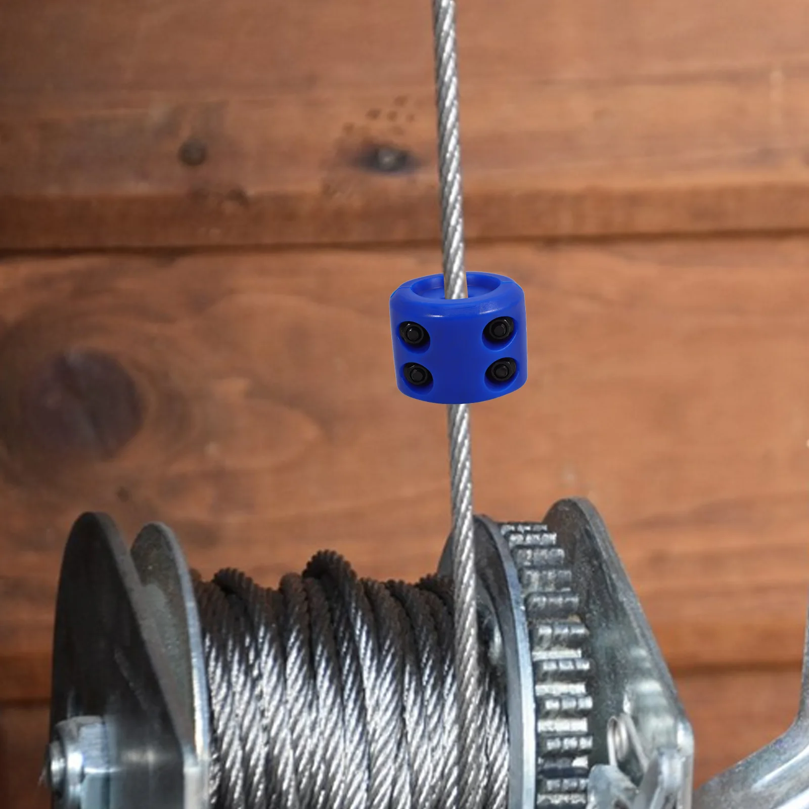 

Rubber Rope Aluminum ATV UTV Truck Winch Winch Cable Cable Stop Hook Stopper Hook Stopper Traction Accessories