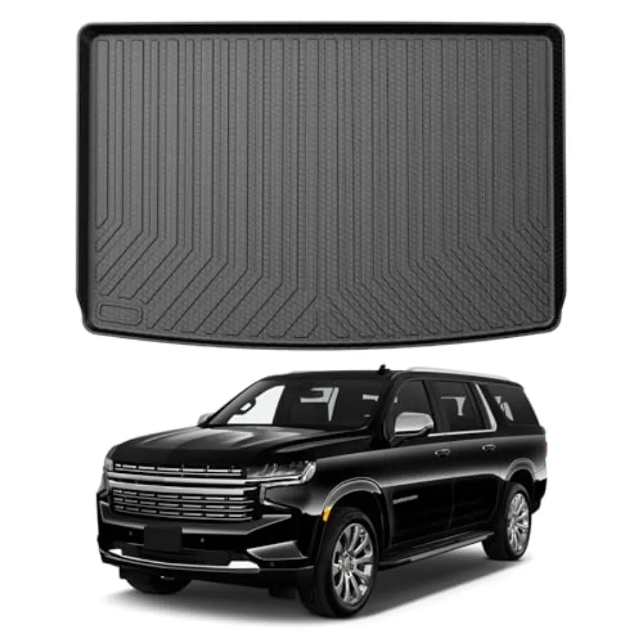 

Cargo Liner for Chevrolet Suburban/GMC Yukon XL 2021-2023 2025 All Weather Trunk Liner Rear Cargo Mat Behind The 3rd Row Seats
