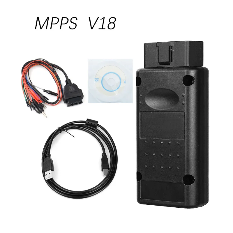MPPS V22 ECU Programmer MPPS V21 V18 Unlock Version Reset Flasher Tool Decryption Tricore Cable OBD2 Full Chip Tuning Scanner