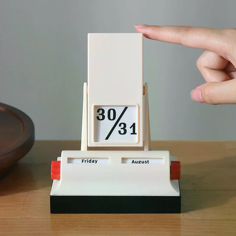 1 قطعة تقويم الوجه منضدية زخرفة ديكور مكتب التقويم سطح المكتب التقويم الدائم لفندق مكتب غرفة نوم غرفة المعيشة