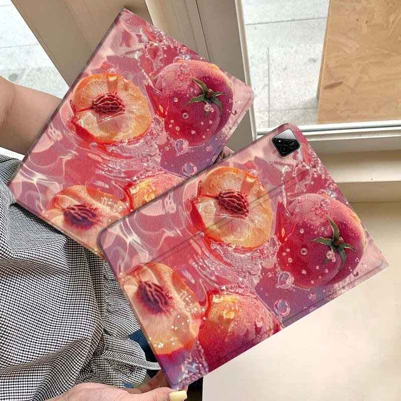 

Float Pink Roses Water Tablet Case For Xiaomi Redmi Mini Pad SE K 2 4 5 6 7 8 2023 2025 11 8.8 11.2 10.1 Pro Gift