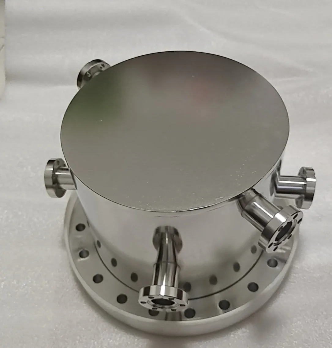 

Вакуумная камера CF, вакуумный фланец (настраиваемый) из нержавеющей стали 304.