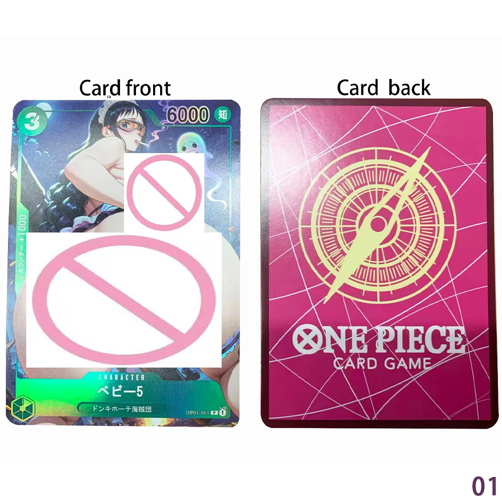 Anime OPCG Nude Collection Card Nami Yamato Shirahoshi Sexy Fully Naked Girl Card Big Breasted Cards Refractive Color Flash Gift