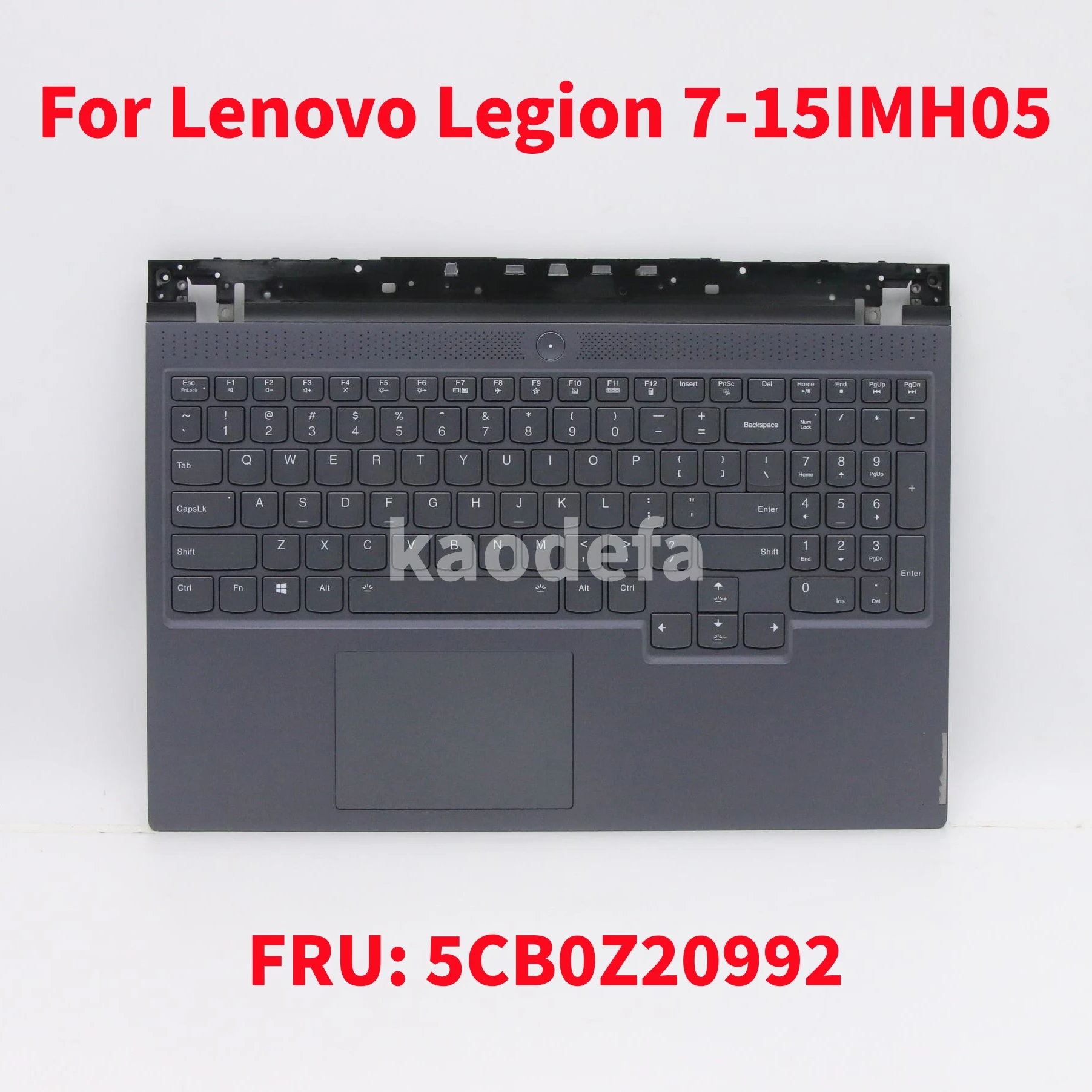 For Lenovo Legion 7-15IMH05 Laptop Keyboard FRU: 	5CB0Z20992