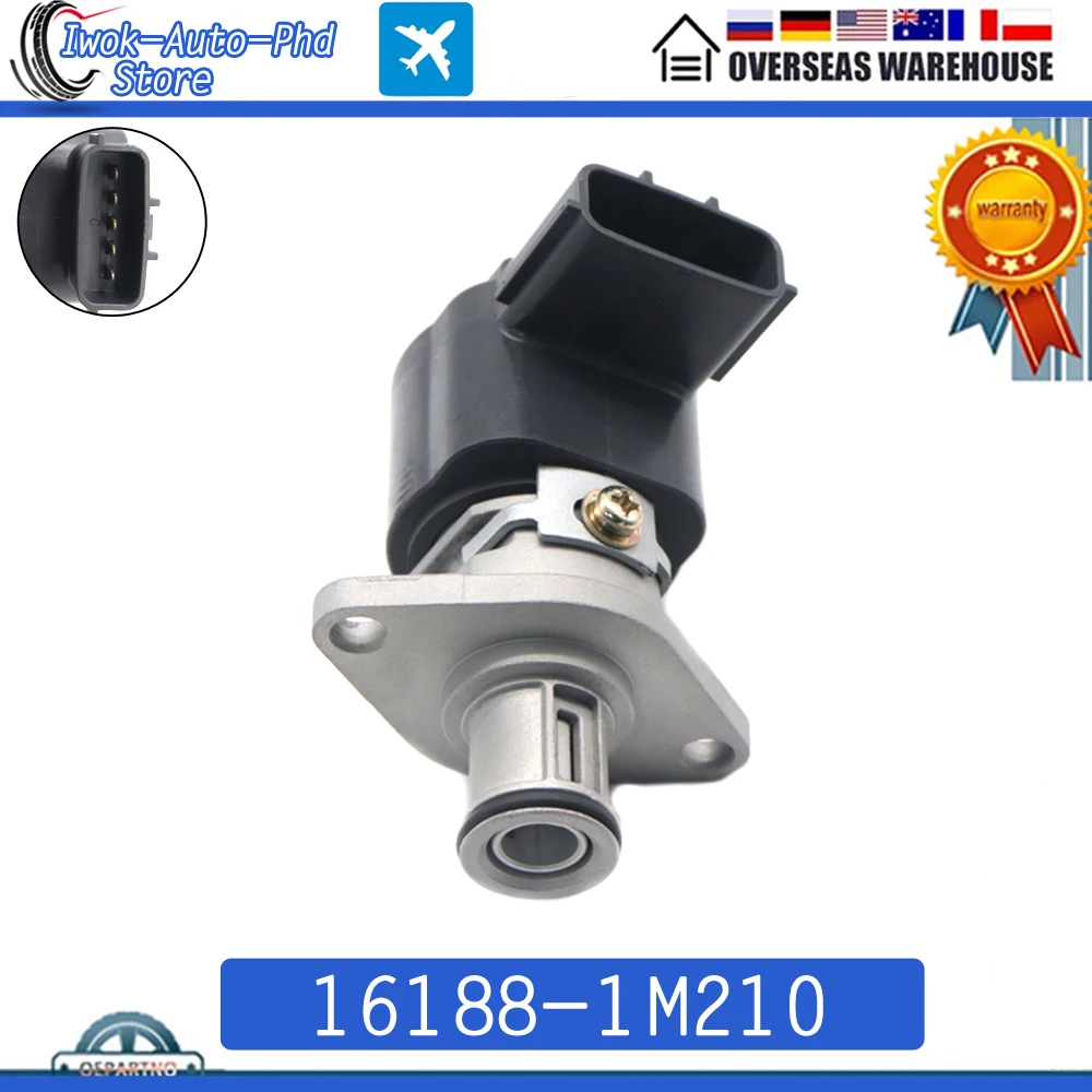 16188-1M210 Car Idle Speed Motor Idle Air Control Valve IACV 16188-1M210 For Nissan Sentra 1.6L-L4 1995 1996 AC489