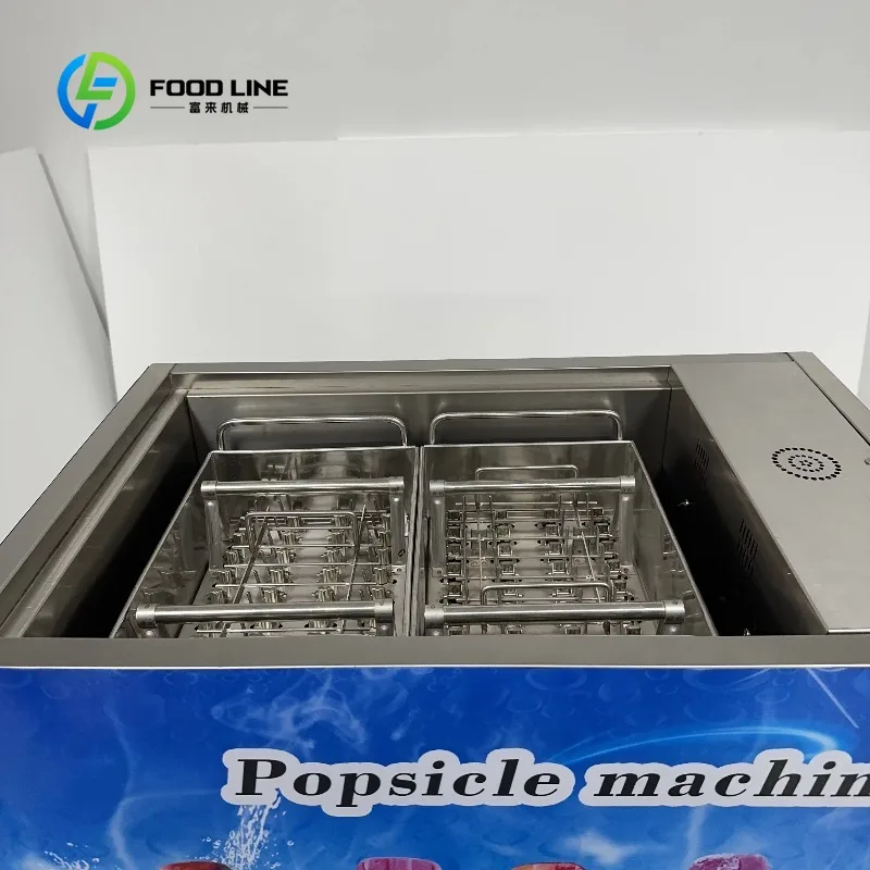 Customized Automatic Electric Ice Lollipop Popsicle Machine Compact Design for Water Milk Dessert Production in Stores