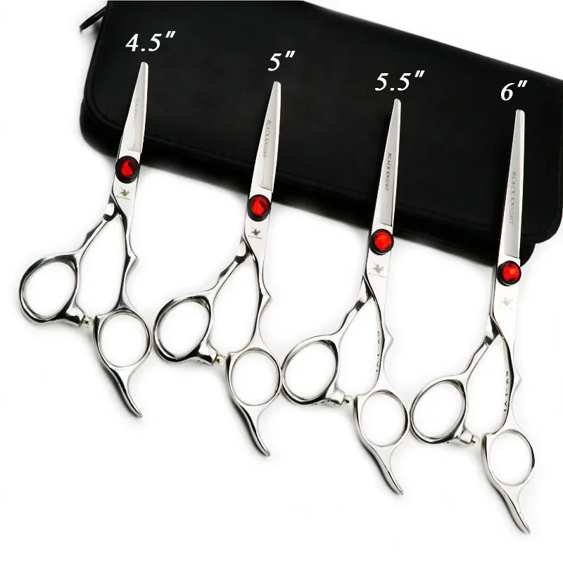 

4.5''/5''/5.5''/6'' Professional Hairdressing Scissors Barber Cutting Scissors Set Hair Shears with Bag High Quality