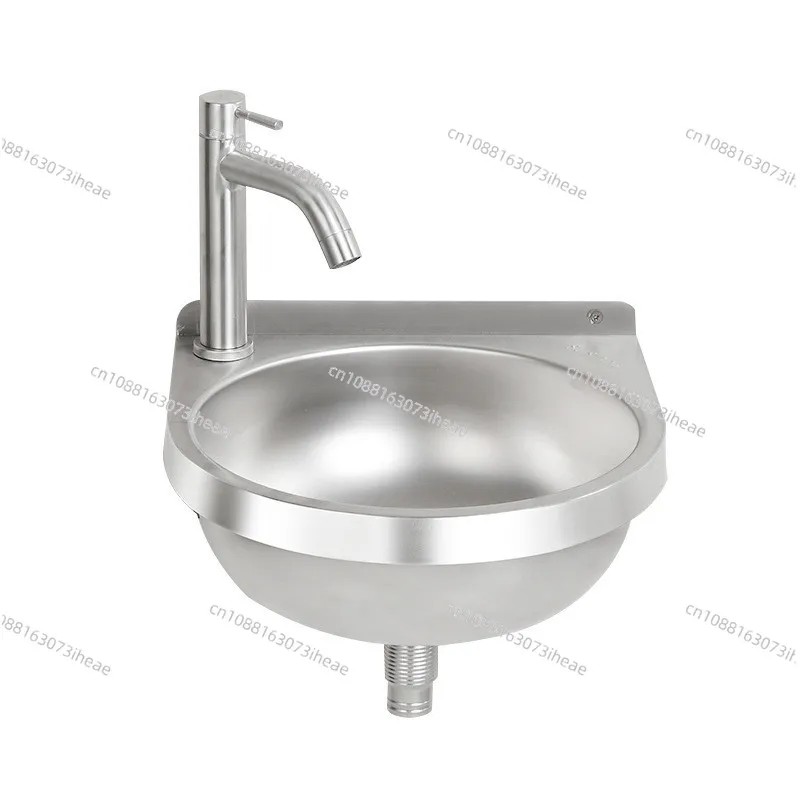 304 stainless steel household small unit wall mounted small washbasin balcony bathroom washbasin simple basin