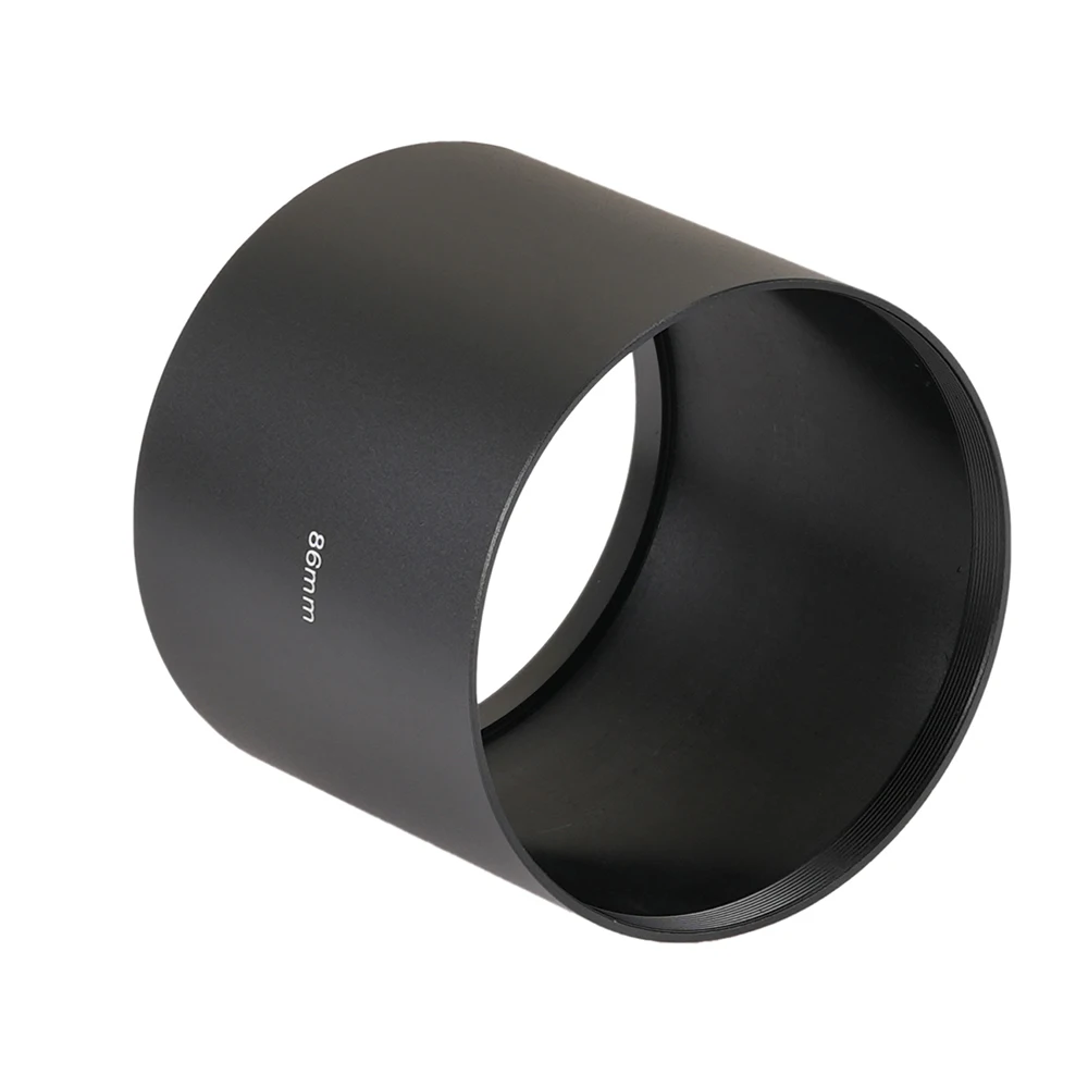 FOTGA مع مرشح الجبهة الموضوع طول 78 مللي متر عدسة SLR هود 86 مللي متر عدسة معدنية هود المقربة عدسة هود ملحقات الكاميرا التصوير الفوتوغرافي