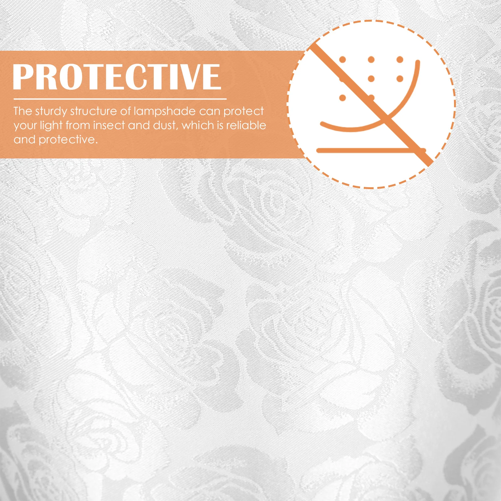 

Chrysanthemum Embroidery Jacquard Lampshade Cloth Art Desk Light Cover Exquisite Simple Style Home Decor Embroidery Lampshade