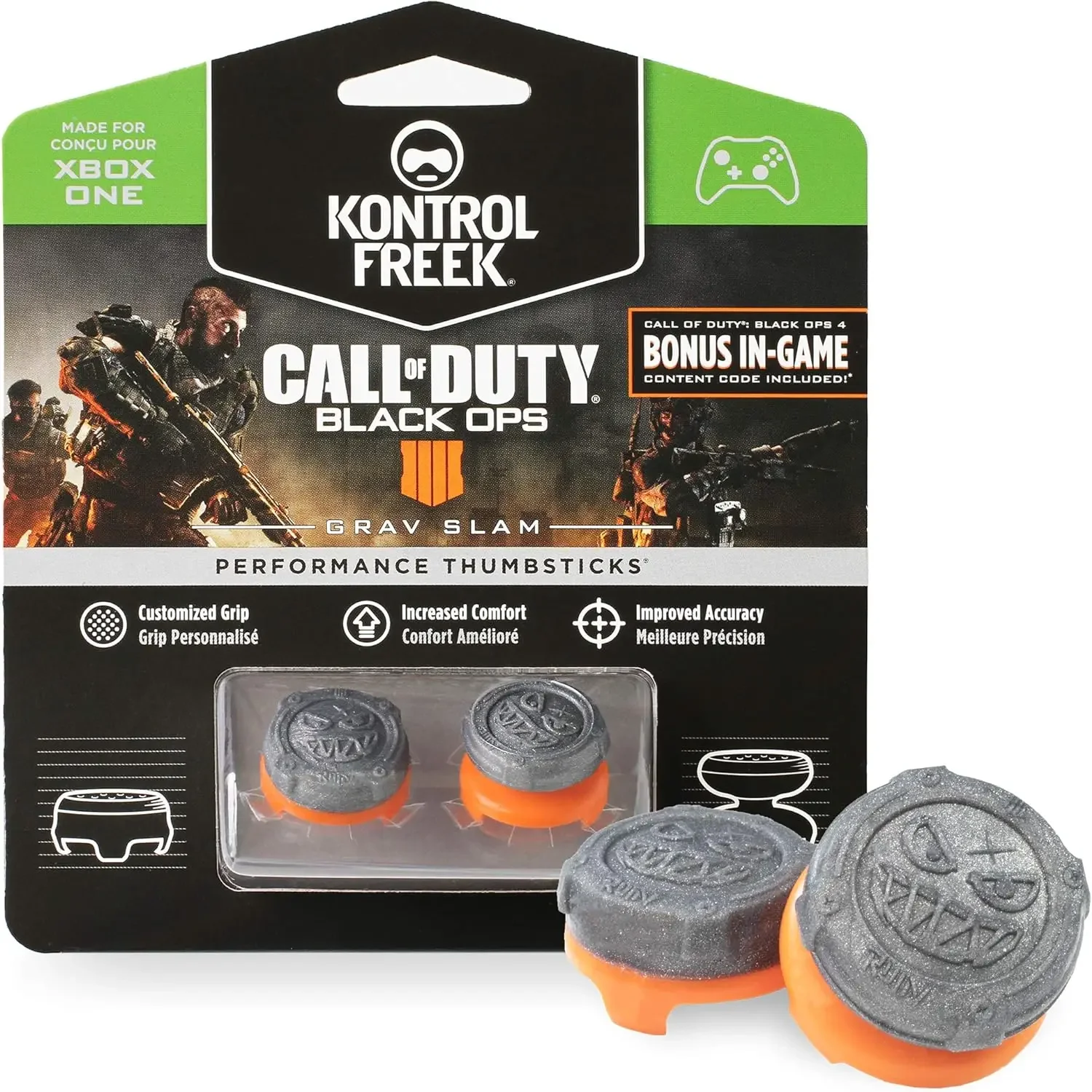 KontrolFreek Call of Duty: Black Ops 4 Grav Slam for Xbox One Controller