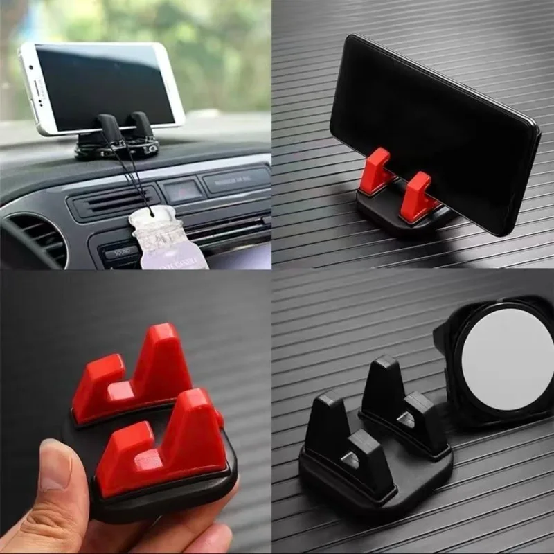 360 °   Support de téléphone portable rotatif Support de voiture Support de Navigation GPS antidérapant Support de voiture Support dans la voiture universel pour tous les téléphones