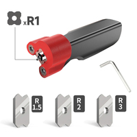 2025 New Hot Woodworking edge trimming knife Corner Manual Planer Blade Hand Tools wood Deburring Chamfering Fillet Scraper