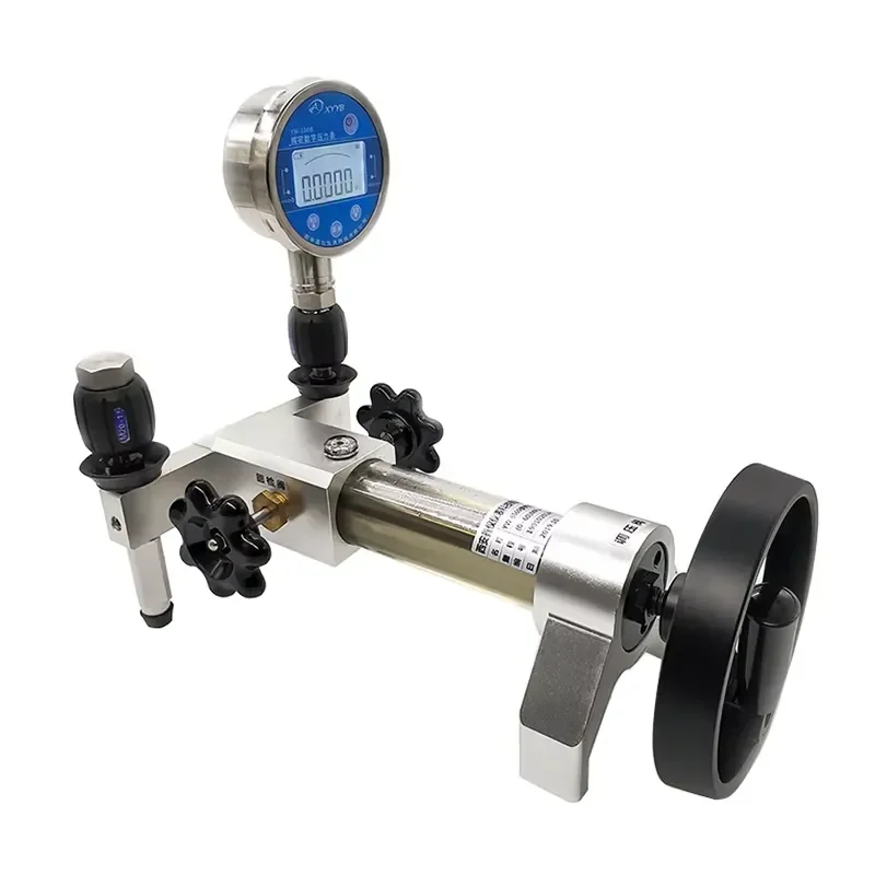 Hot Sale Portable Benchtop Hydraulic Calibrator High Accuracy 700 bar source 220 volts 1 year warranty