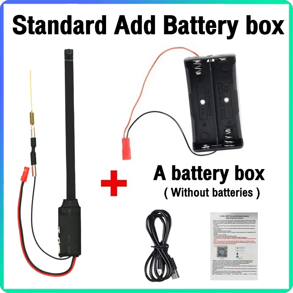 Mini cámara HD de 1080P, módulo DIY, detección de movimiento, WiFi, grabadora de vídeo, cámara de vigilancia de seguridad para el hogar, cámara inalámbrica P2P de 4MP