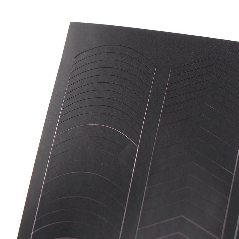 1 Sheets French Manicure Strip Nail Art Form Fringe Tip Guides Sticker DIY Line Tips Decoration Tool