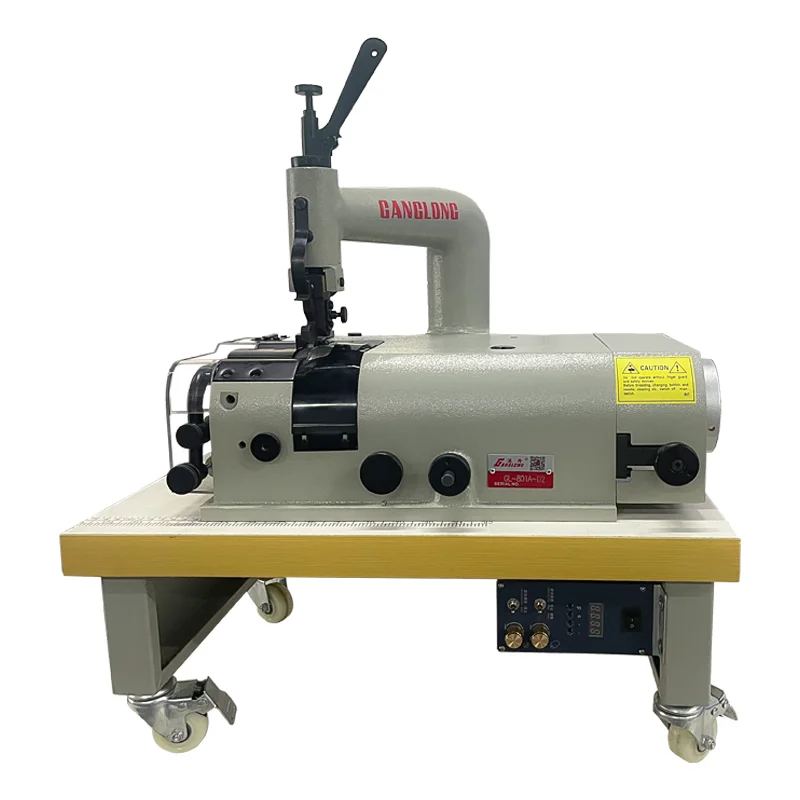 Desktop Splitting Machine 801 Direct Drive Servo Motor Leather Skiving Machine Workshop
