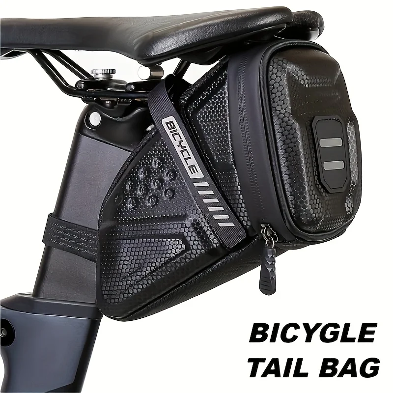 Bike Tail package saddle package mountain bike EVA hard shell road bike back package riding equipment accessories
