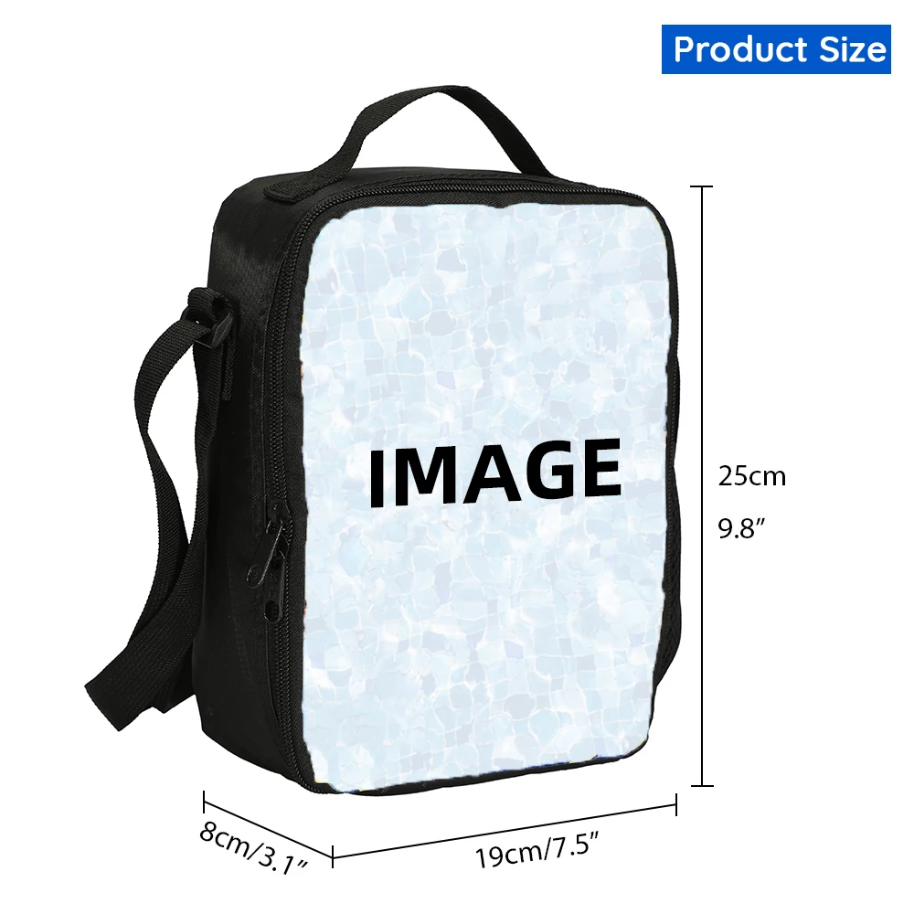 Insulated Lunch Bags M-Messis Thermal Bag Lunch Container Leakproof Tote Football Star Lunch Box Food Storage Bags