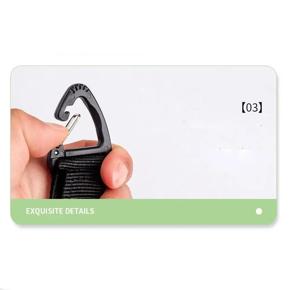 

2sets 3 Colors Quickdraw Carabiner 2 Styles Plastic Outdoor Hike Waist Belt Buckle Travel Mountaineering Hook