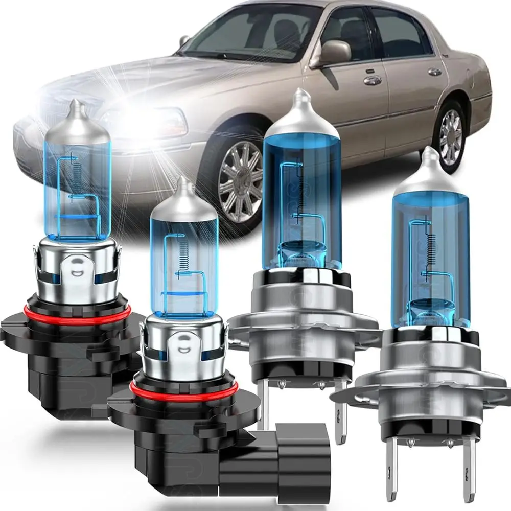 

Совместимые лампы Hgen для Town Car 2003-2011 годов выпуска, 9005 Hi Beam, H7 Lo Beam, на 300% ярче, 60 Вт.