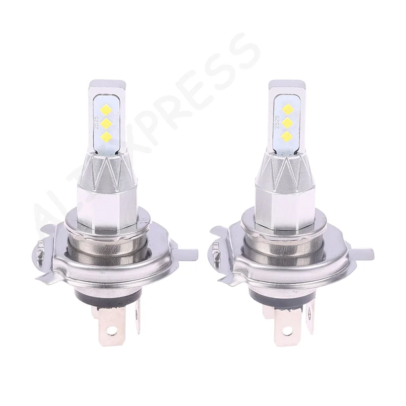 New1Pcs H4  LED Car Headlight Bulb Beam 24V 12V 80W High Power Auto Fog Light Lamps 6000K 8000K Headlampt 16000LM
