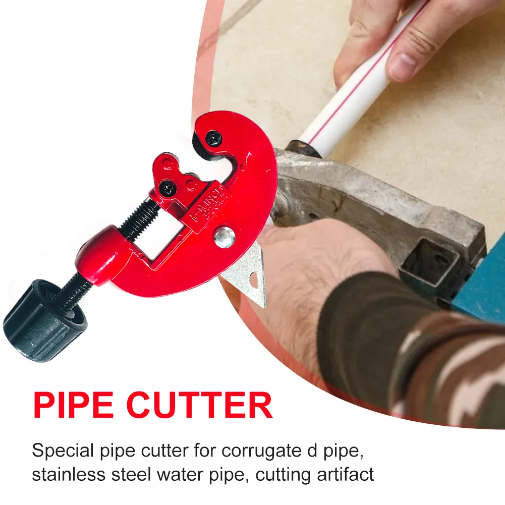 Stainless Steel Pipe Cutter, Aluminum Tube Cutter, Hobbing Cutting Blade for Piping, 3-30mm, 1/8 \