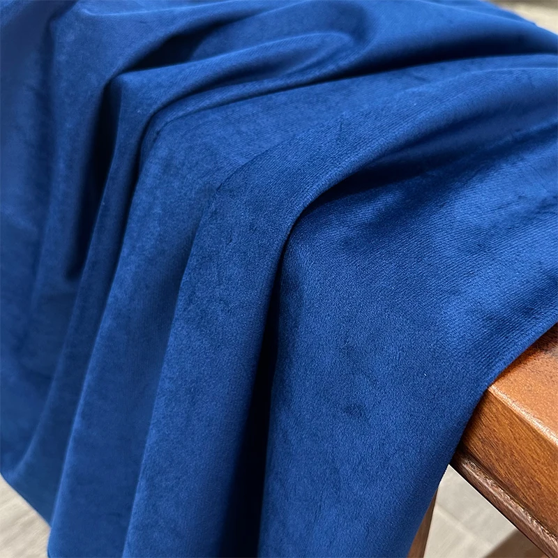 Thick Plain Velour Fabrics Per Meter for Sofacovers Pillowcases DIY Sewing High Quality Luxury Curtains Velvet Cloth Smooth Soft