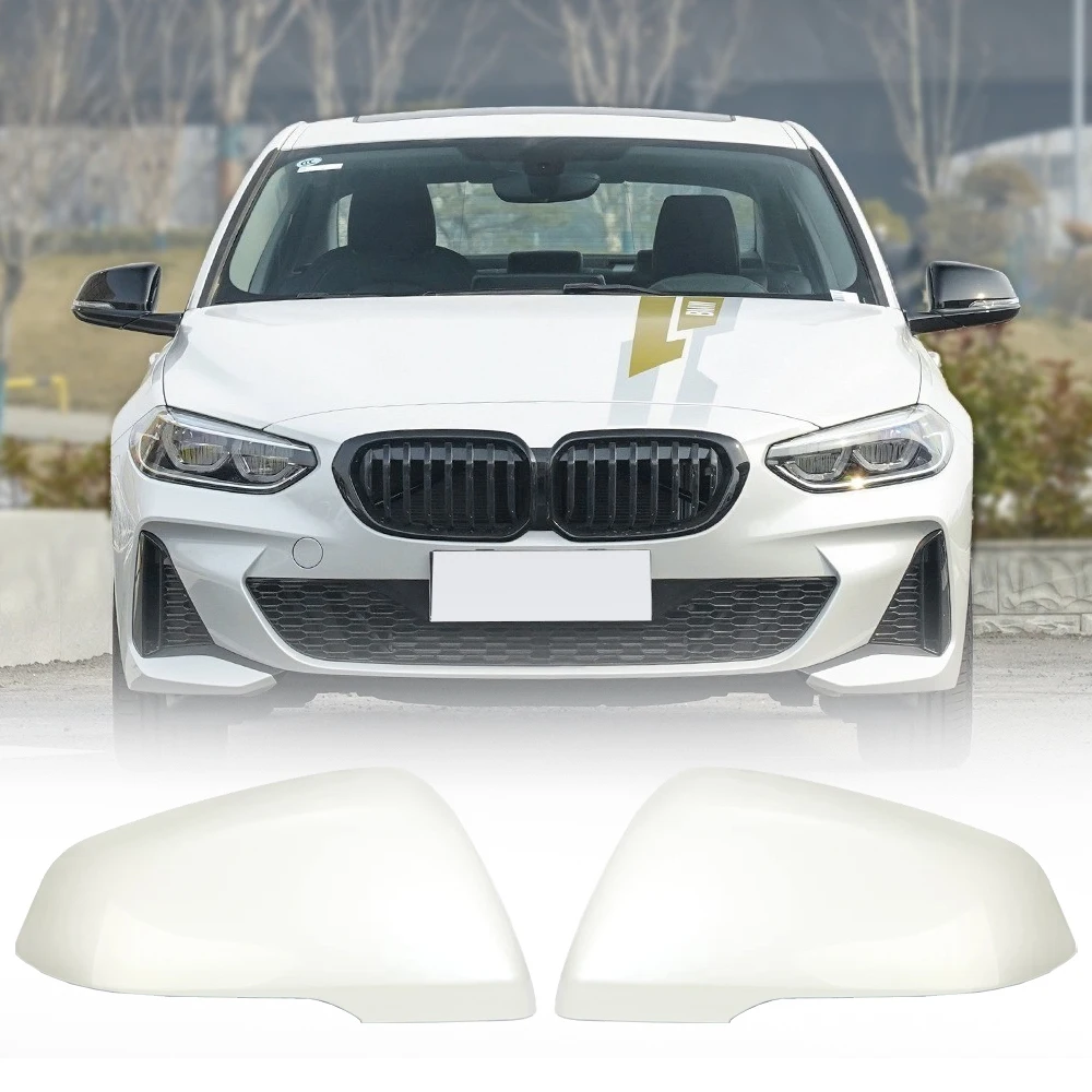Rearview Mirror Cover Cap For BMW 1 2-Series F52 F45 2016 2017 2018 2019 2020-2023，X1 F49 2016-2019  Replace Car Accessories