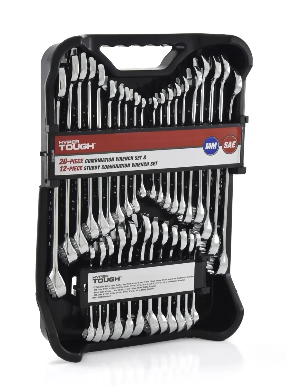 32-Piece Combination Wrench Set,Suitable for Use in Small Spaces, Durable, Easy To Carry