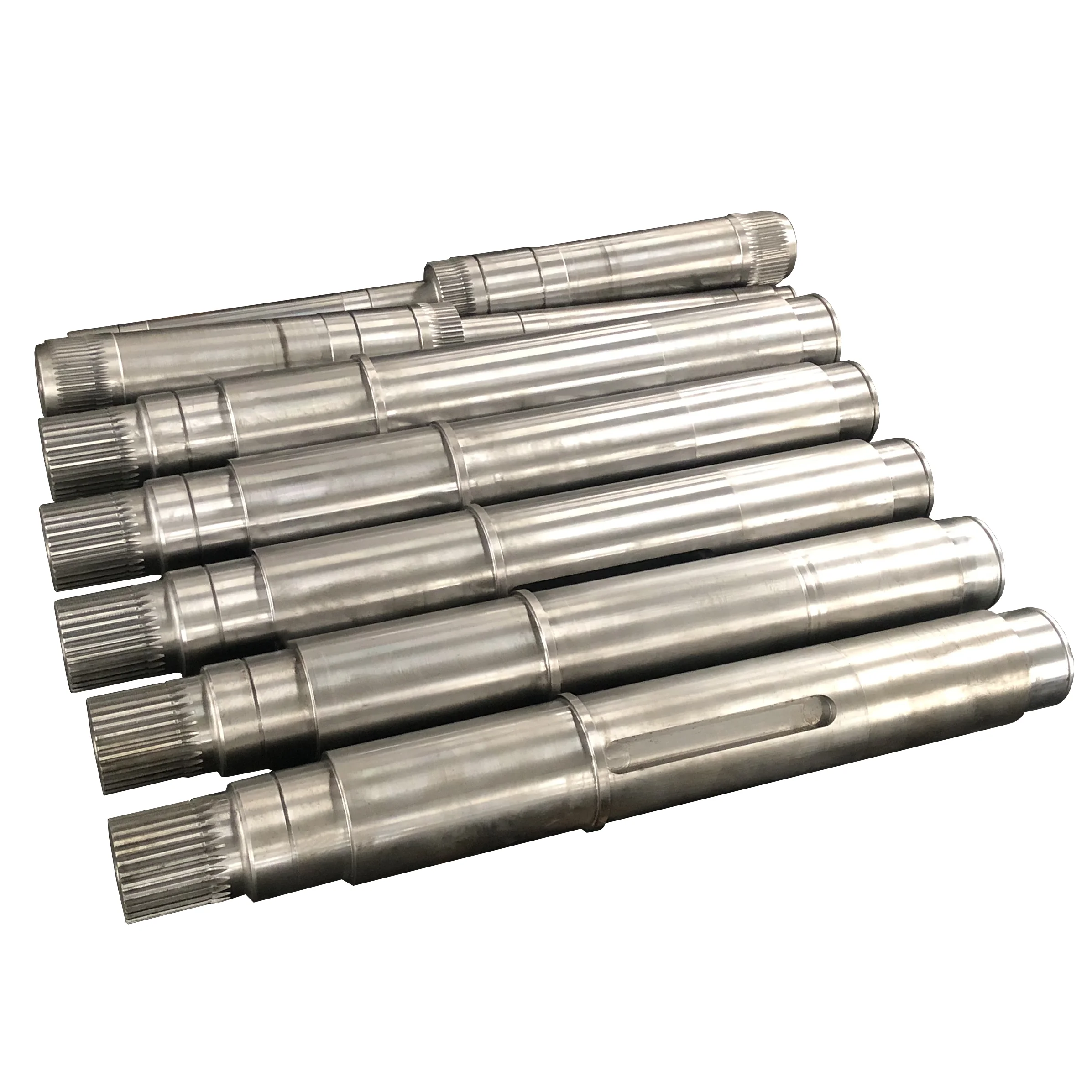 Accept Customized Spline Input Shaft OEM Wheel Shaft, Using High Quality Materials and Heat Treatment Process