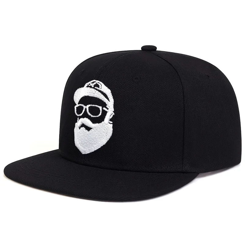 Modna czapka z daszkiem Old Man haft letnia czapki przeciwsłoneczne swobodna czapka typu Snapback regulowana czapki hip-hopowe Gorras