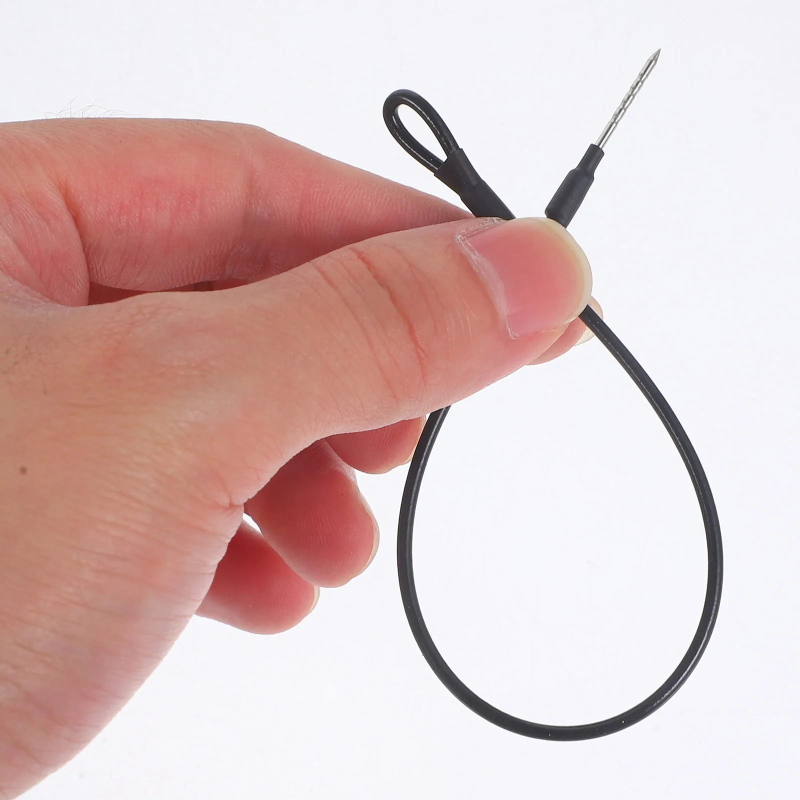 Cuerda de cordón de etiqueta para ropa, cuerda protectora resistente, Ideal para tienda minorista, cadena de fijación de etiquetas de Control de inventario, 50 Uds.