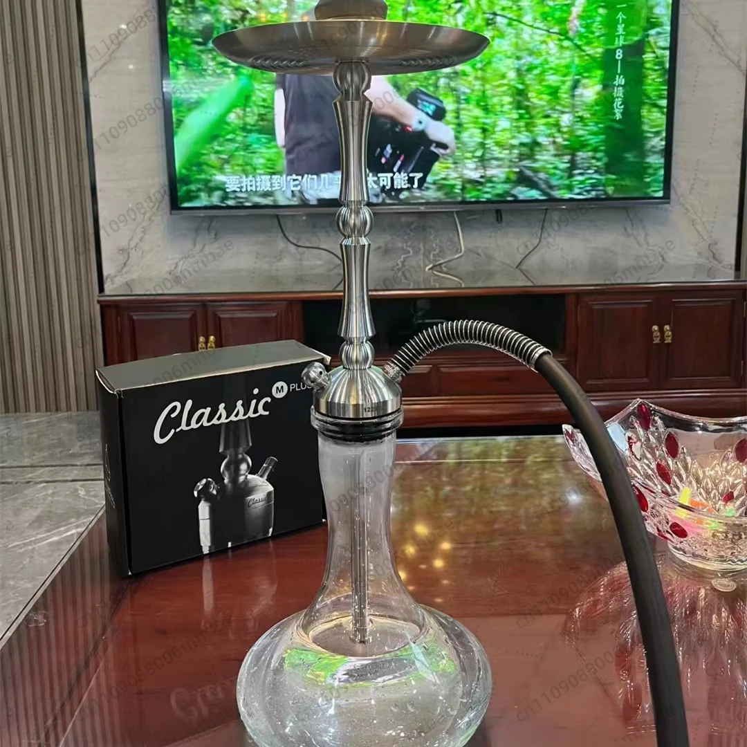

Russian Shisha Stainless Steel Chicha Steel Base Shisha Gift Box