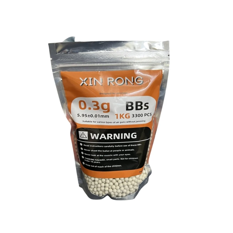 5000 rodadas airsoft paintball 5.95mm bbs balas 0.2g 6mm greve bola arma de ar tático alta quantidade bolas bb para brinquedos de tiro