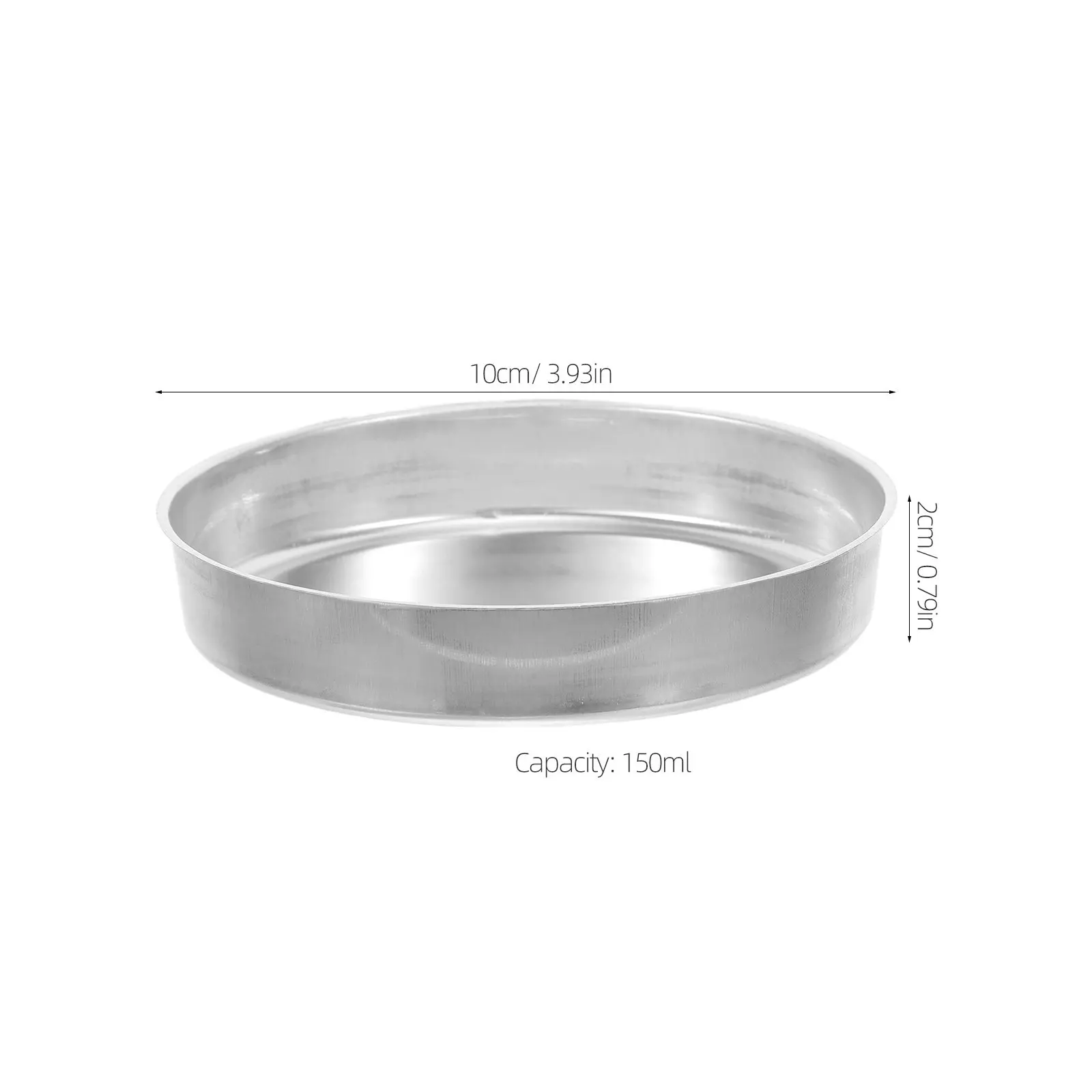 20Pcs Lab Weighing Dishes Aluminum 150Ml Portable Weigh Boats for Scale Sample Collection Chemical Research Equipment view 3