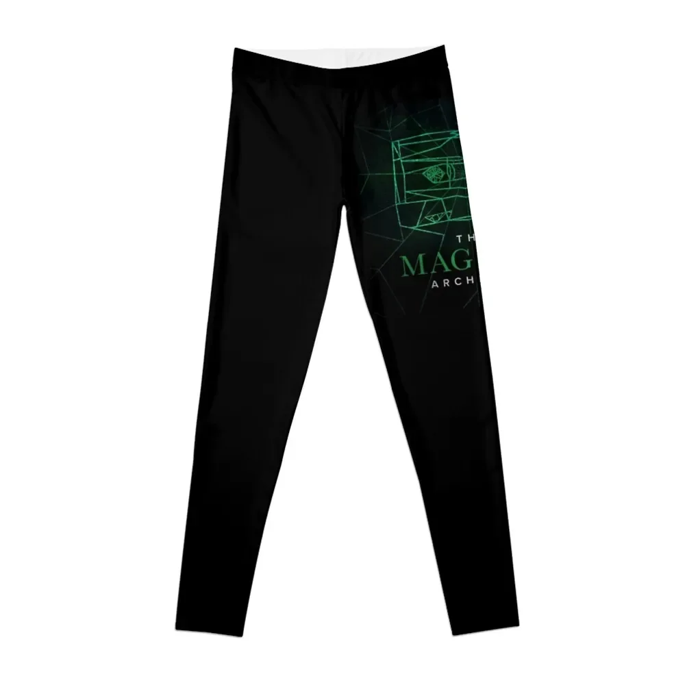 

The Magnus Archives Logo (Season 5) (Square Block Logo) Leggings harem pants Womens Leggings