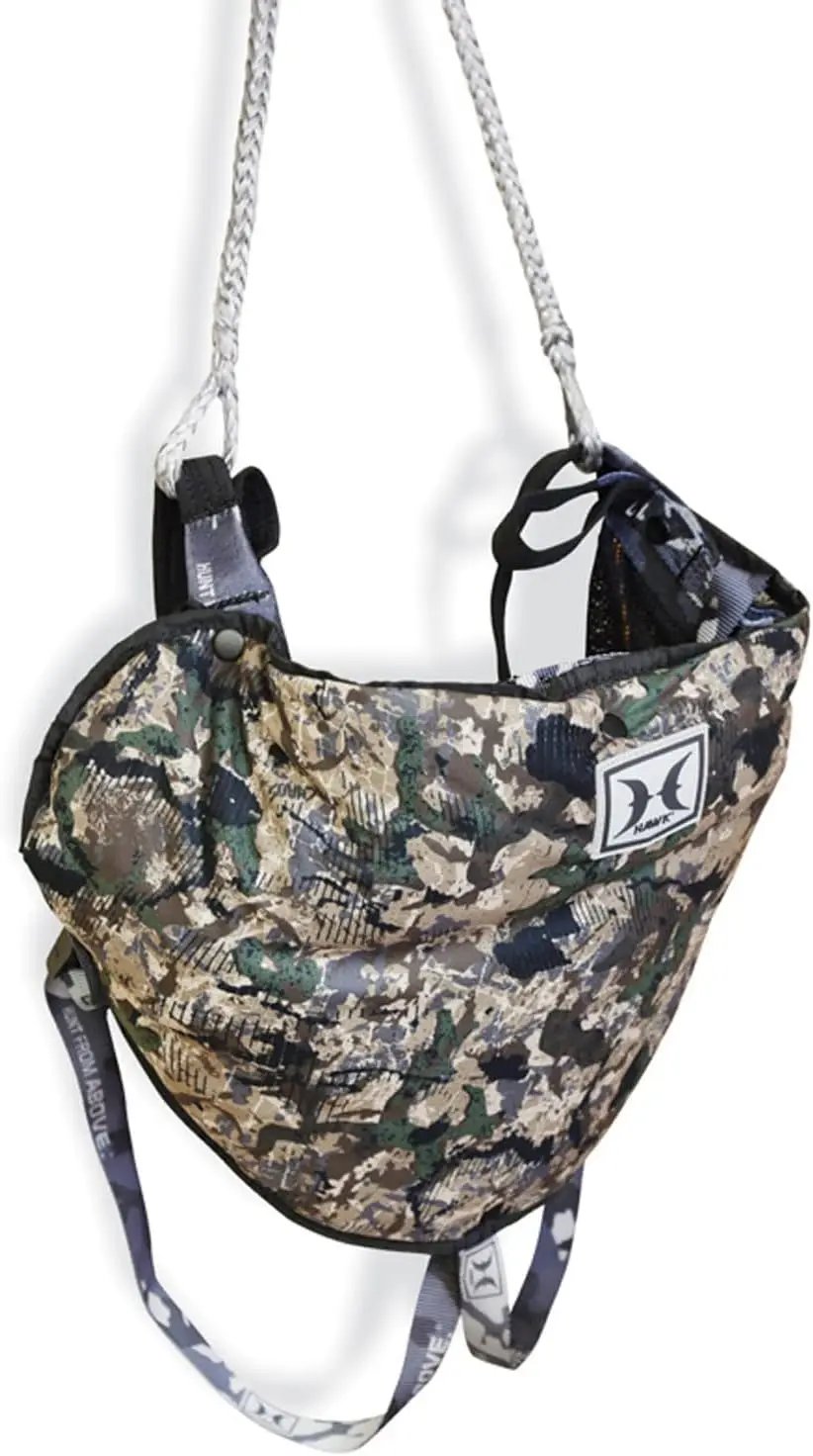 Comfortable Camo Hunting Tree Saddle with Removable Padded Seat