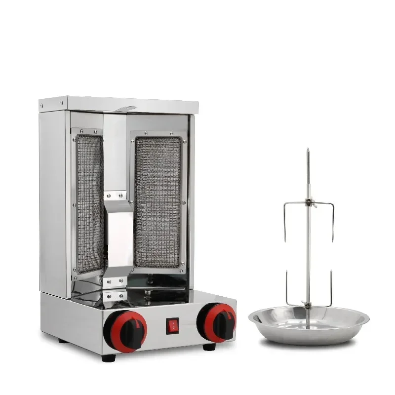 9KG Snack Machine Kebabs Rotating Shawama Kebabs Semi-automatic Restaurant Meat Products Making