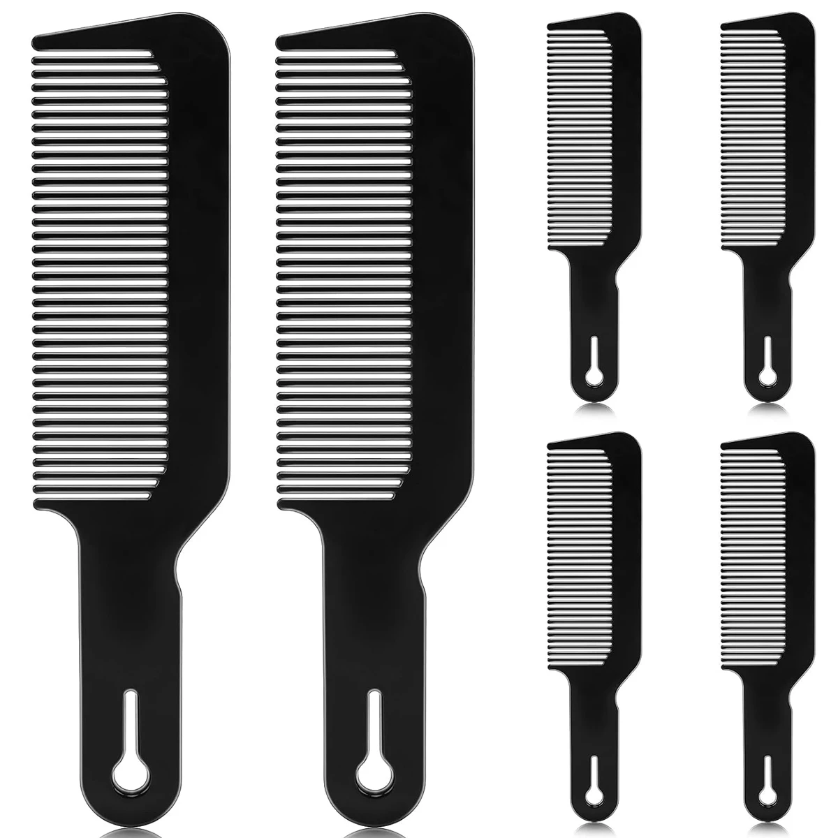 Clipper-Kämme mit flacher Oberseite zum Haarschneiden von Friseurkämmen für Clipper-Schnitte und Flattops