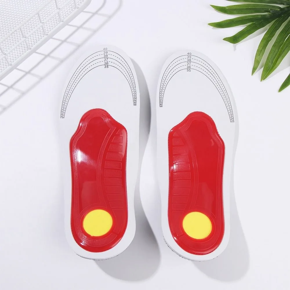 

New Air Movement Design Orthotic Insoles Flat Feet Back Heel Insoles Pain Foot Comfort Arch Support Insoles Men And Women