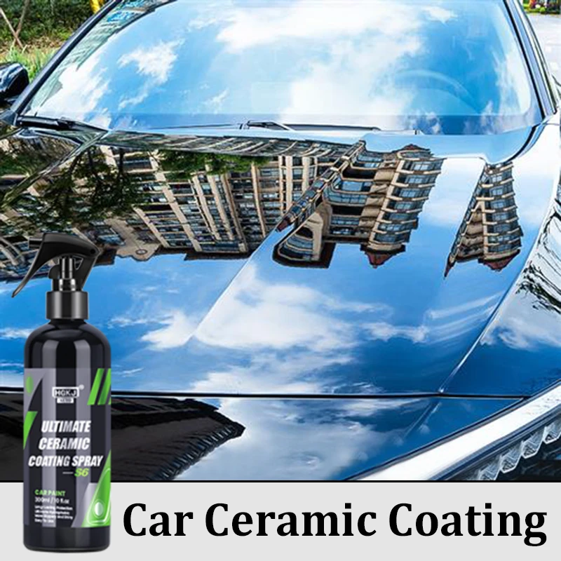 

Автомобильное керамическое покрытие Краска HGKJ S6 Нанокерамическое покрытие Кристаллический лак Уход за краской Гидрофобная блестящая защита Уход за автомобилем